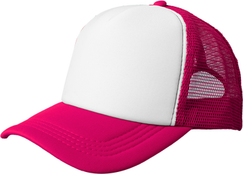 Pink trucker hat